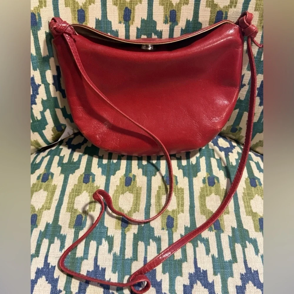 Pappagallo Crossbody Bag Red Small